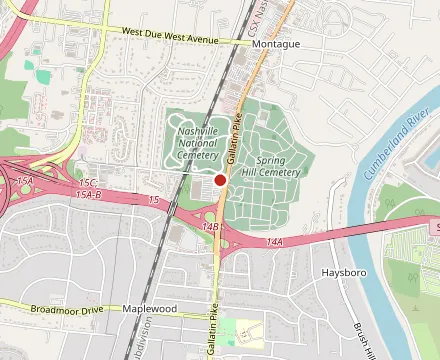 Map showing Shotgun Willie's BBQ