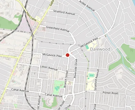 Map showing Mitchell Delicatessen