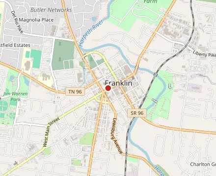 Map showing Red Pony