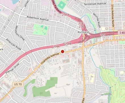 Map showing VN Pho & Deli