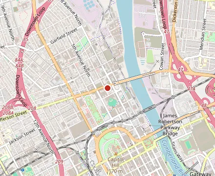 Map showing Geist