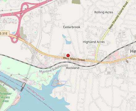 Map showing El Grullense Taqueria