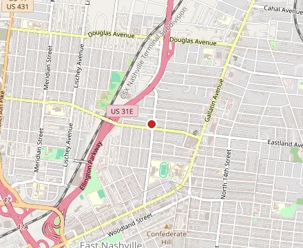 Map showing Mas Tacos Por Favor
